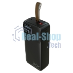 Портативный аккумулятор More choice (4620202550637) PB55-30 с кабелем 1USB 3.0A 22.5W PD - 30000mAh черный