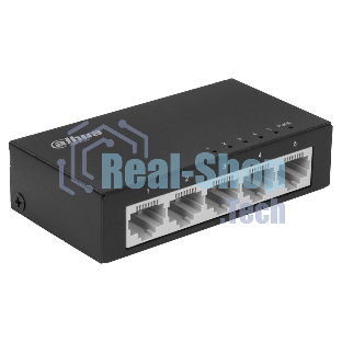 Коммутатор Dahua DH-PFS3005-5ET, 5×100 Мбит/с, неуправляемый