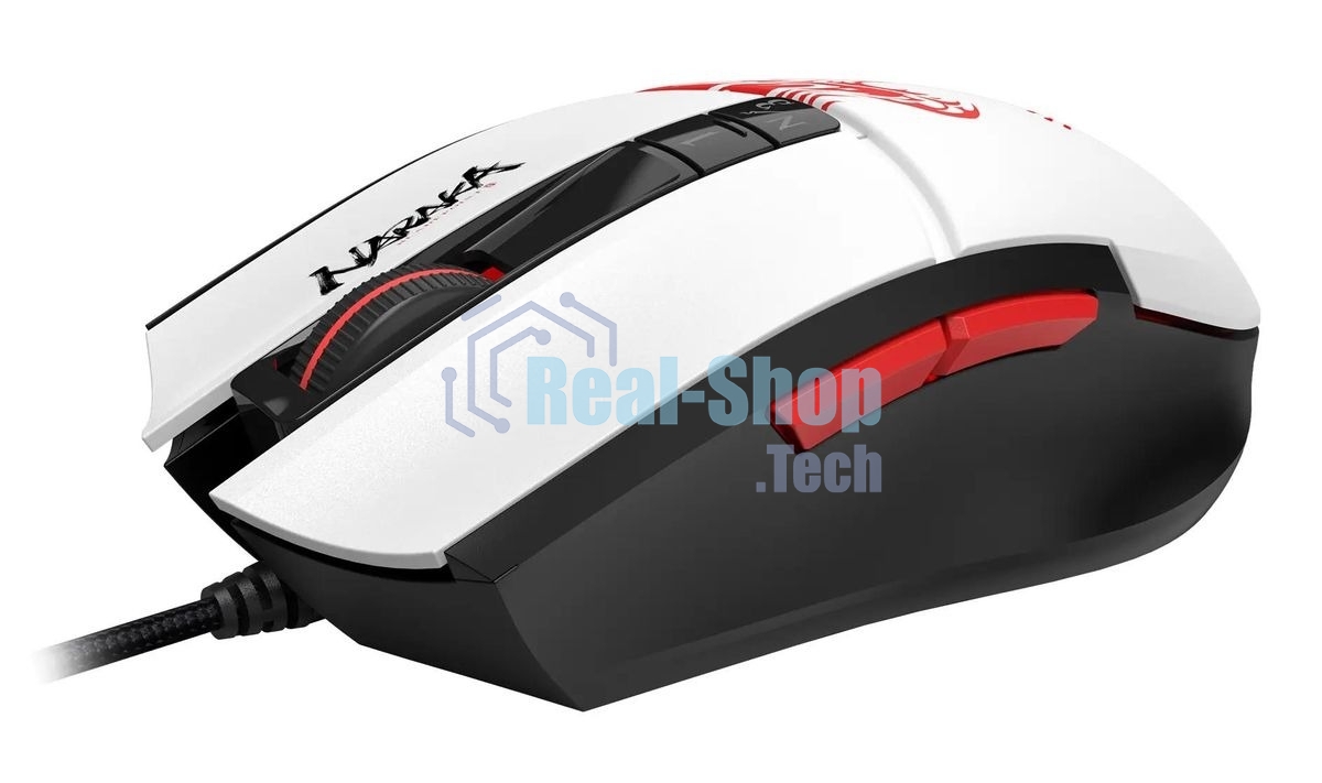 Мышь проводная A4Tech Bloody L65 Max белый, 12000 dpi, USB, кнопки - 7