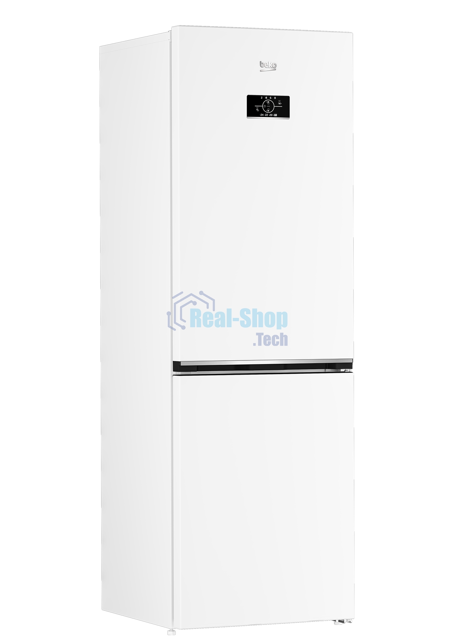 Холодильник Beko B3RCNK365HW белый двухкамерный 368л морозилка снизу, No Frost