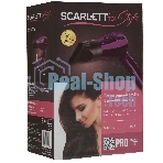 Фен Scarlett SC-HD70T24 фиолетовый/черный, 850 Вт, компактный