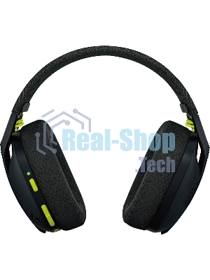 Гарнитура Logitech G435 чёрный-жёлтый, беспроводная, радиоканал, до 18 ч