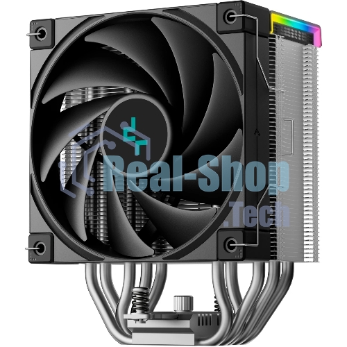 Кулер для процессора DEEPCOOL AK500S DIGITAL SE LGA20XX/1700/1200/115X/AM5/AM4 (12шт/кор, TDP 240W, PWM, Fan 120мм, 5 тепл. трубок, Copper Base, черный) RET (R-AK500S-BKADMN-GJD)