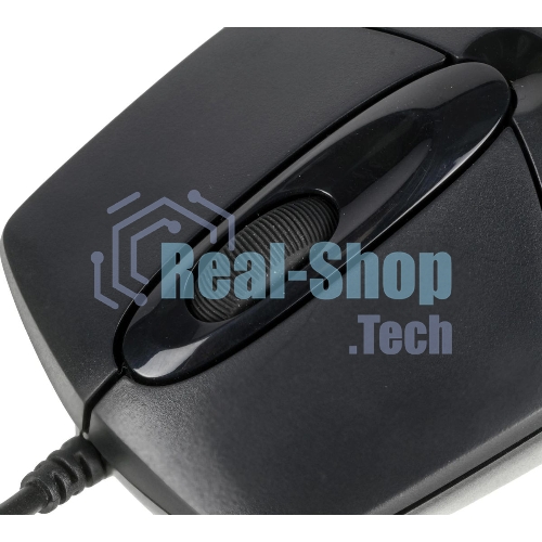 Мышь проводная A4Tech OP-720 черный, 1000 dpi, PS/2, кнопки - 3