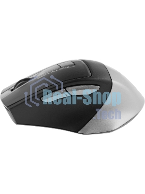 Мышь беспроводная A4Tech Fstyler FG35 серый/черный, 2000 dpi, радиоканал, USB, кнопки - 6