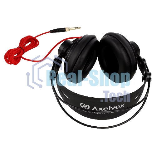 Проводные наушники Axelvox AX51 черный, полноформатные