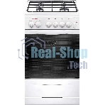 Плита газовая Gefest ПГ 3200-05 белый, конфорок 4 шт, духовка 42 л, 50 см x 85 см x 57 см