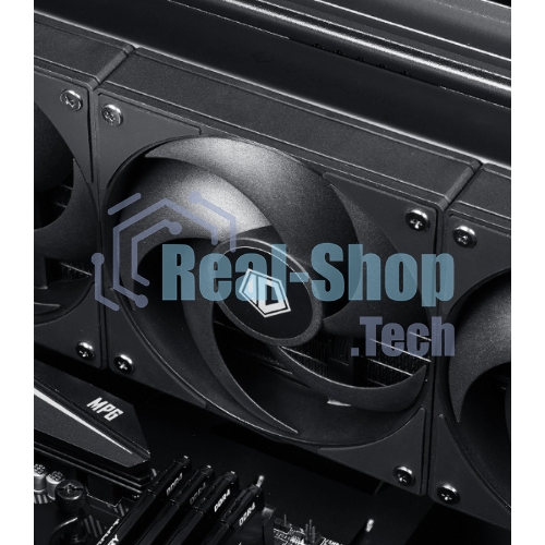 Вентилятор для корпуса ID-Cooling AS-140-K черный, 140 мм, 1800 об/мин, 24.9 дБ, 4 pin