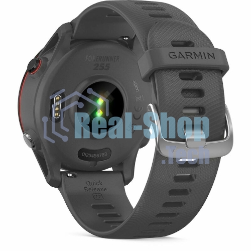 Смарт-часы Garmin Forerunner 255 темно-серый 45,6мм