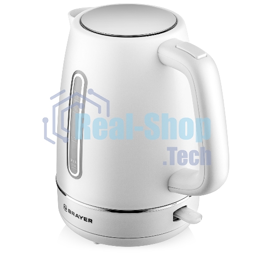 Чайник электрический BRAYER BR6103WH 2200 Вт, 1.7 л, белый
