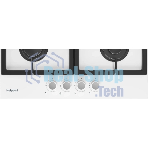 Газовая варочная панель Hotpoint HG 61F/WH, независимая, белый