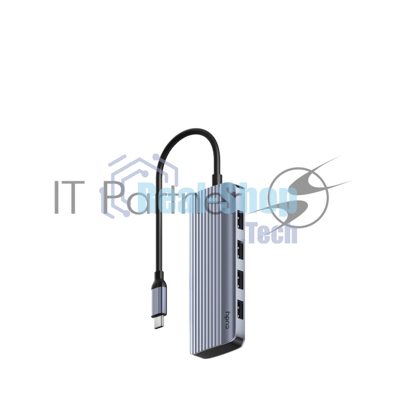 USB-концентратор Cudy UH500, USB Type-C, HDMI + USB-A + USB Type-C port for PD Charging, адаптер/ USB Type-C