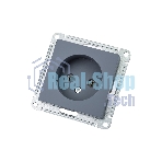 Механизм розетки 1-м СП AtlasDesign 16А IP20 без заземл. грифель