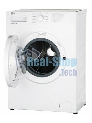 Стиральная машина Beko WRE6511BWW (R) белый, загрузка фронтальная 6 кг, 1000 об/мин., класс: А