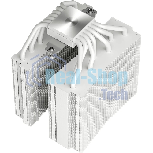 Кулер для процессора DEEPCOOL ASSASIN 4S WH белый, 140 мм, алюминий/медь, 1800 об/мин, 29.3 дБ, 4 pin, 250 Вт, 164 мм