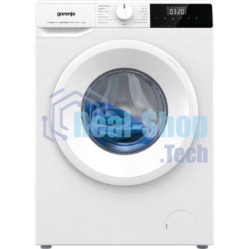 Стиральная машина Gorenje W1NHPI60SCS белый, загрузка фронтальная 6 кг, 1000 об/мин., класс: А