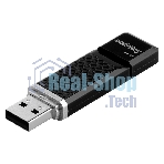 Флешка USB Smartbuy Quartz black (SB64GbQZ-K), 64Gb, USB 2.0, R/W 25/15, черный