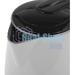 Чайник электрический Centek CT-0025 белый, металл 1.8 л, 2000 Вт, двойные стенки, кнопка вк л, на ручке