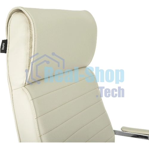 Кресло Бюрократ T-8010SL/IVORY слоновая кость, экокожа