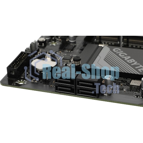 Материнская плата Gigabyte B760 GAMING X WIFI6E GEN5, LGA1700, Intel B760, 4xDDR5, 4xSATA, 3xM.2, 1xPCIe 5.0 x16, 2xPCIe 3.0 x1, 1xHDMI, 1xDP, 1x2.5Gb LAN, Wi-Fi 6E, Bluetooth 5.3, 1xUSB-C 5Gbps, 1xUSB-A 10Gbps, 1xUSB-A 5Gbps, 5xUSB-A 2.0, 6x3.5 мм, 7.1, ATX