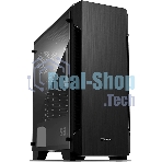 Компьютерный корпус MidiTower Zalman S3 TEMPERED GLASS WINDOW black
