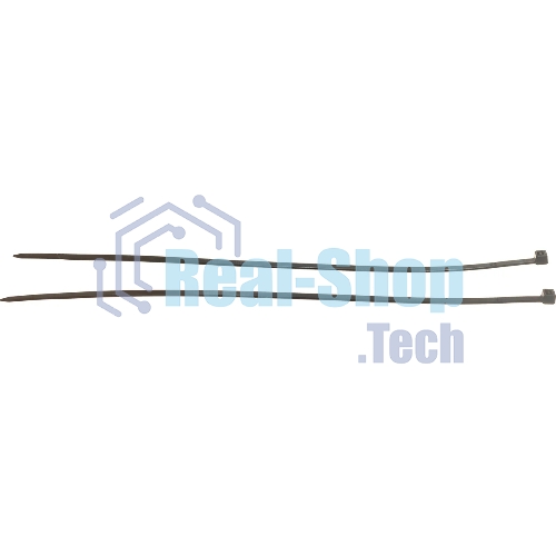 Нейлоновые стяжки Fortisflex КСС 4х250 мм черный 100 штук
