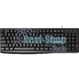 Клавиатура Defender Navigator HB-138 проводная, USB Type-A, чёрный
