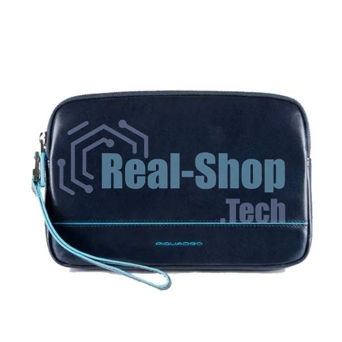 Клатч Piquadro Blue Square AC3944B2/BLU2 темно-синий натур.кожа
