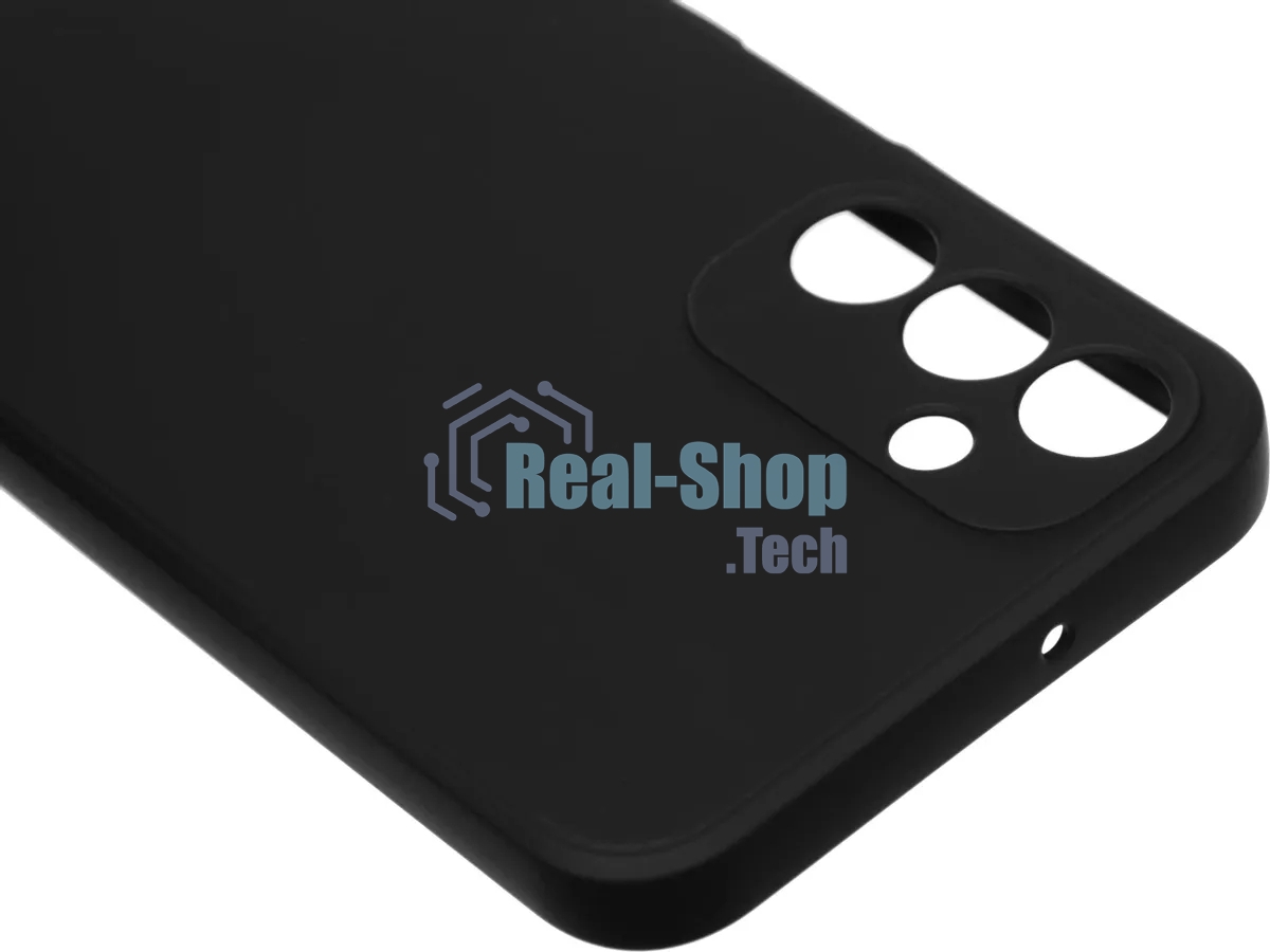 Чехол (клип-кейс) BoraSCO для Samsung Galaxy A15 Microfiber Case черный (72894)