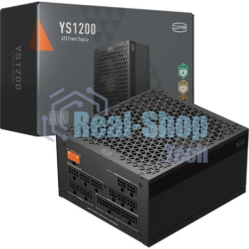 Блок питания PCCooler P5-YS1200-G1F черный 1200W 80 PLUS Gold, 135мм, модульный, черный