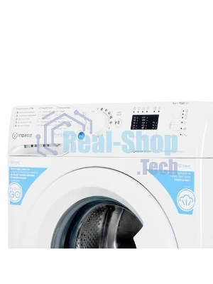 Стиральная машина Indesit BWSA 5109 WWV белый, загрузка фронтальная 5 кг, 1000 об/мин., класс: А