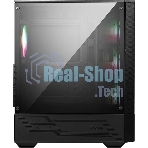 Компьютерный корпус MSI MAG FORGE 112R 2xUSB 3.0, 4x120мм ARGb Fan, ARGb Control Board, Tempered Glass Window, Brown Box (949679)