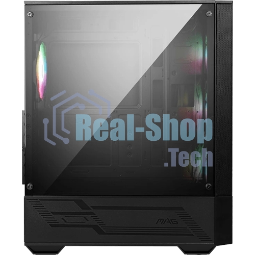 Компьютерный корпус MSI MAG FORGE 112R 2xUSB 3.0, 4x120мм ARGb Fan, ARGb Control Board, Tempered Glass Window, Brown Box (949679)