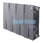 Радиатор биметаллический Royal Thermo PianoForte 300 Серебристый - 8 секц.