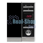 Микроволновая печь General Electronics GE DG420S атласное серебро, 20 л, 700 Вт, переключатели - сенсор, кнопки, поворотный механизм