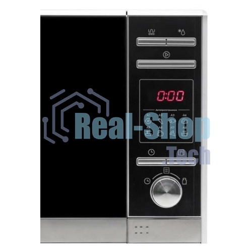 Микроволновая печь General Electronics GE DG420S атласное серебро, 20 л, 700 Вт, переключатели - сенсор, кнопки, поворотный механизм