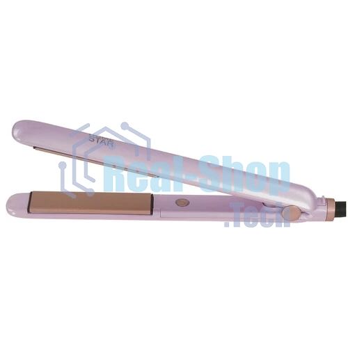 Выпрямитель для волос Homestar HS-8018 фиолетовый, 28 мм, 200 °C, 1 режим