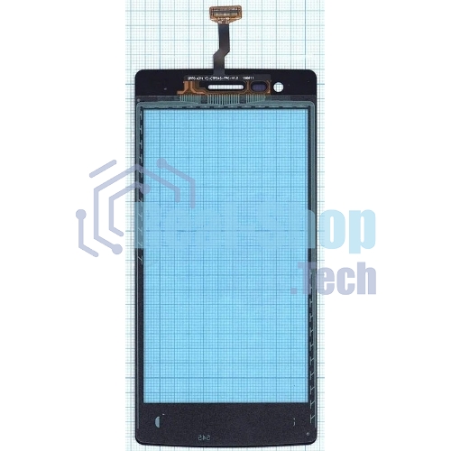 Сенсорное стекло (тачскрин) для OPPO Neo 5 (2015), черное