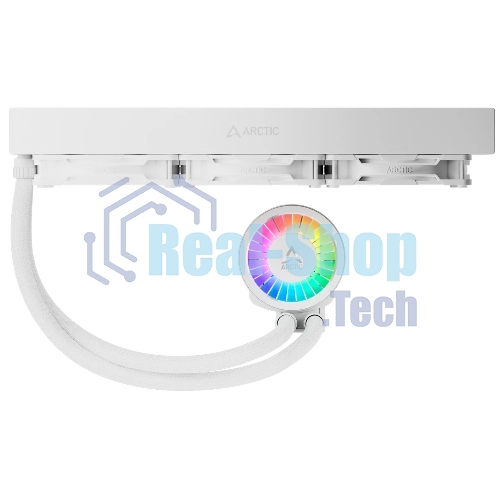 Система жидкостного охлаждения Arctic Cooling Liquid Freezer III Pro 360 ARGB Whte ACFRE00188A белый 120мм алюминий+медь 2500rpm 31db 4-pin