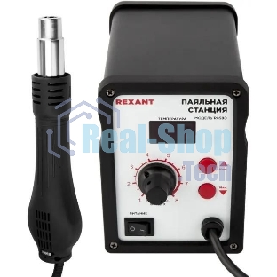 Паяльная станция (термофен) Rexant термовоздушная с цифровым дисплеем 150-500°С (R858D)