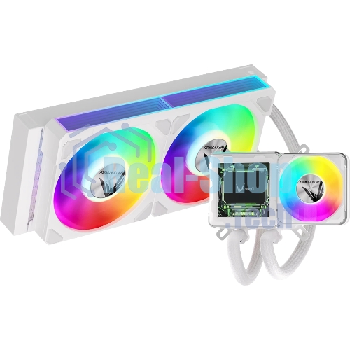 Система жидкостного охлаждения Formula V Line Cryo Wing Digi 240 WH, 240мм, LCD 2.73