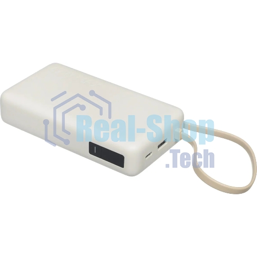 Портативный аккумулятор со встроенным кабелем Xiaomi 67W Power Bank 20000 (Integrated Cable) Tan (BHR08O7GL)