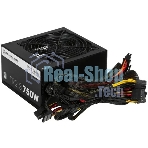 Блок питания Thermaltake ATX TR2 S, 750Вт, 80 PLUS WHITE, 120мм, черный