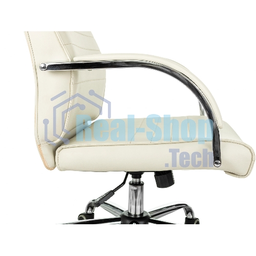 Кресло Бюрократ T-8010SL/IVORY слоновая кость, экокожа