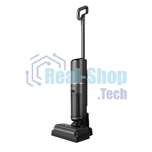 Пылесос вертикальный BQ VCA1006W Aqua Pro серый, питание от аккумулятора, 90 Вт, уборка суxая/влажная, пылесборник 0.75 л
