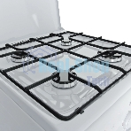 Плита газовая Gefest ПГ 3200-05 белый, конфорок 4 шт, духовка 42 л, 50 см x 85 см x 57 см