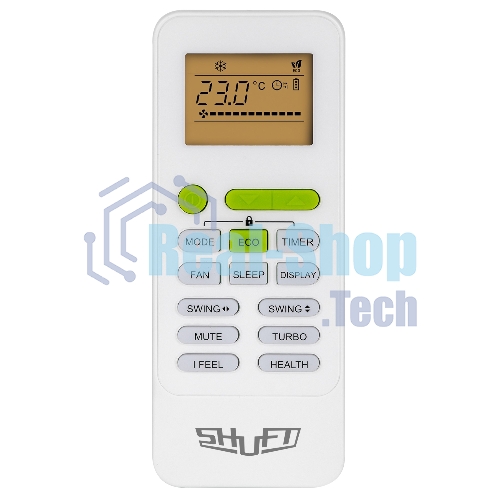 Внутренний блок мульти сплит-системы Shuft SFMS/I-18 HB FMI/N8/In/белый инвертор, 18000 BTU, 50 м², охлаждение, обогрев, осушение, белый