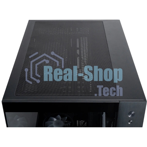 Компьютерный корпус Chieftec Visio черный без БП ATX 2x80мм 4x120мм 2x140мм 1xUSB 2.0 2xUSB 3.0 audio bott PSU