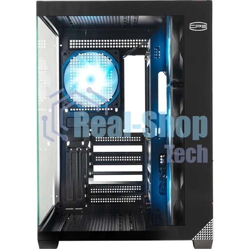 Компьютерный корпус без блока питания PCCooler C3T700 ARGB BK, Midi-Tower, TG, 4x120мм ARGB, 1xUSB-A 3.0 + 1xUSB-A 2.0 + 1xUSB-C, ATX, mATX, mITX черный