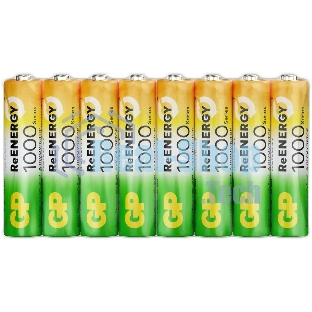 Аккумулятор GP 100AAAHCRGY-B AAA NiMH 1000mAh (16шт) спайка